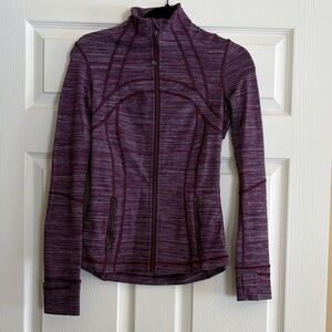 Lululemon Athletica Maroon Utility Jacket